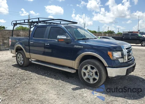 2014 Ford F150 Supercrew из США, поврежденный, VIN 1FTFW1EF0EKF20058